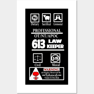 613 Law Keeper shirt Unique Design| Must have for your collection ((Dark background Version)) from Sons of Thunder Posters and Art